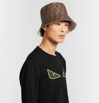 Fendi - Logo-Jacquard Coated-Canvas Bucket Hat - Brown