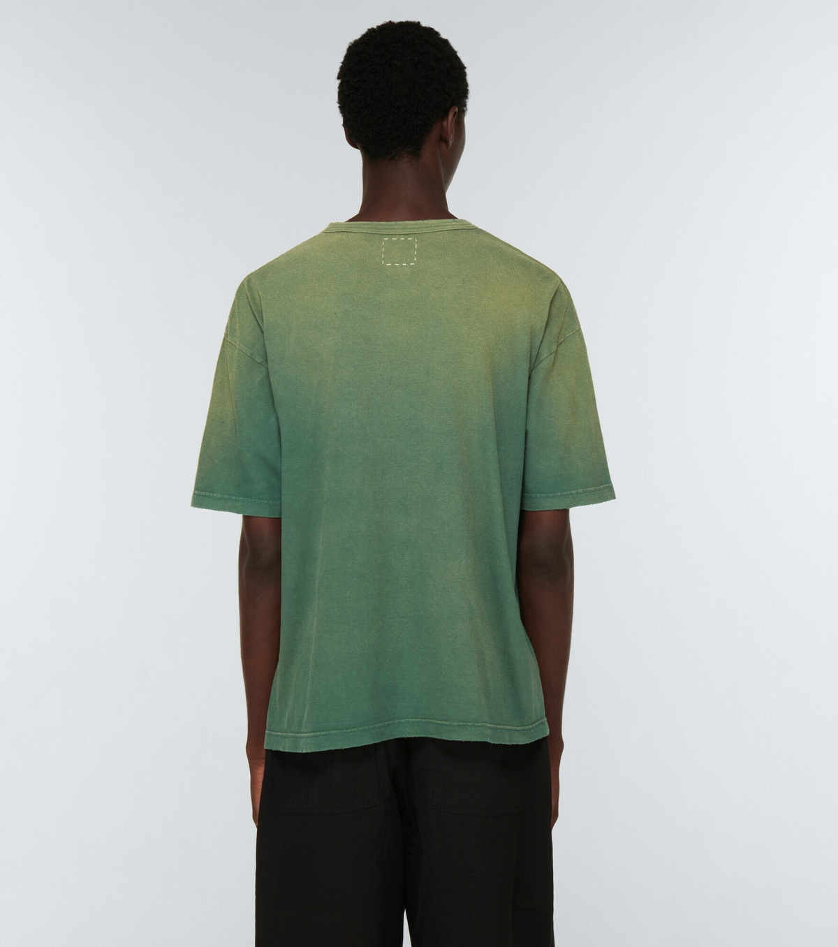 Tシャツ・カットソー VISVIM Olive Green Cotton Amplus T-Shirt Visvim - Amplus cotton T-shirt Visvim