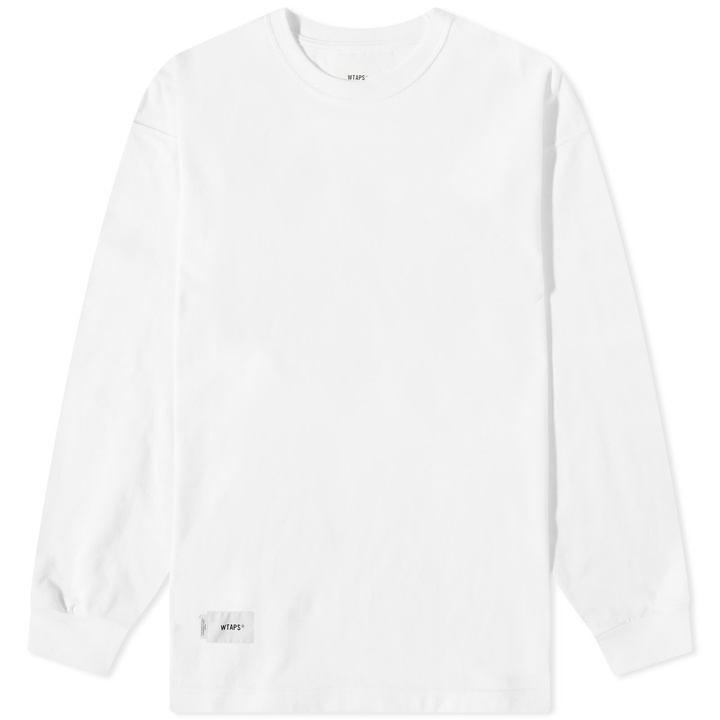 Photo: WTAPS Men's Long Sleeve Ingredients T-Shirt in White