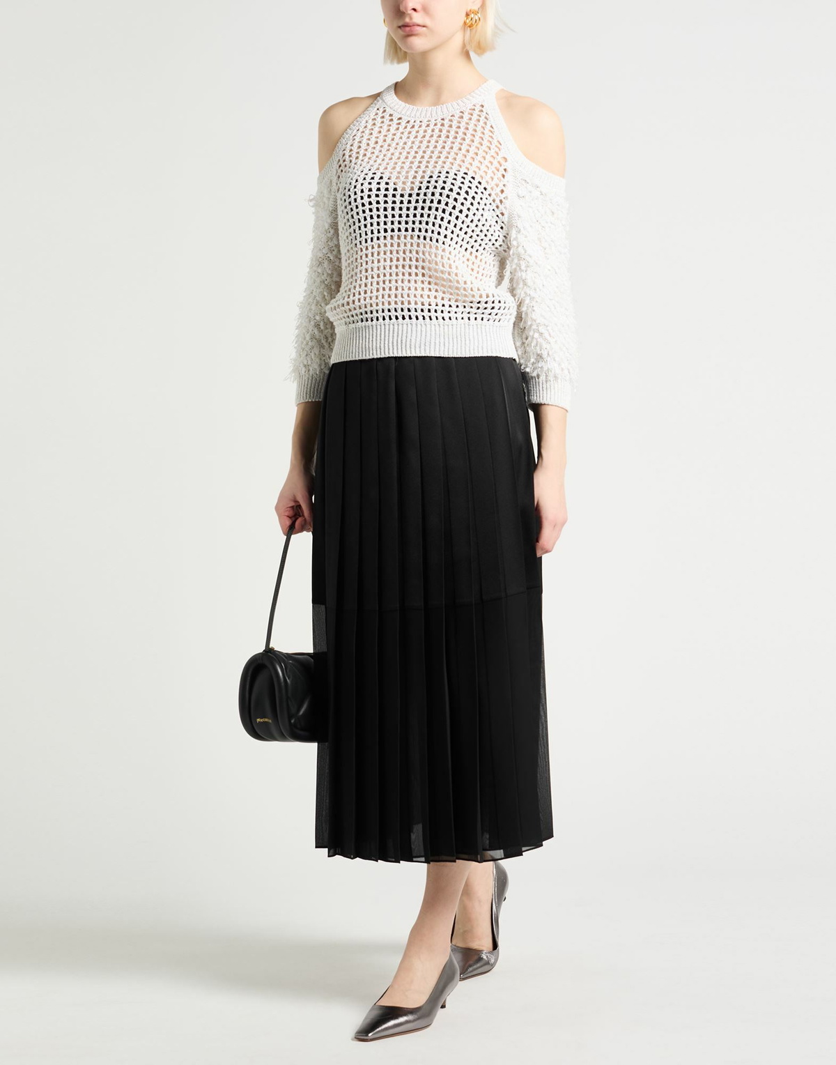Peserico Womens Sweater in White