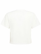 ANNAGRETA Greta Cropped Cotton Jersey T-shirt