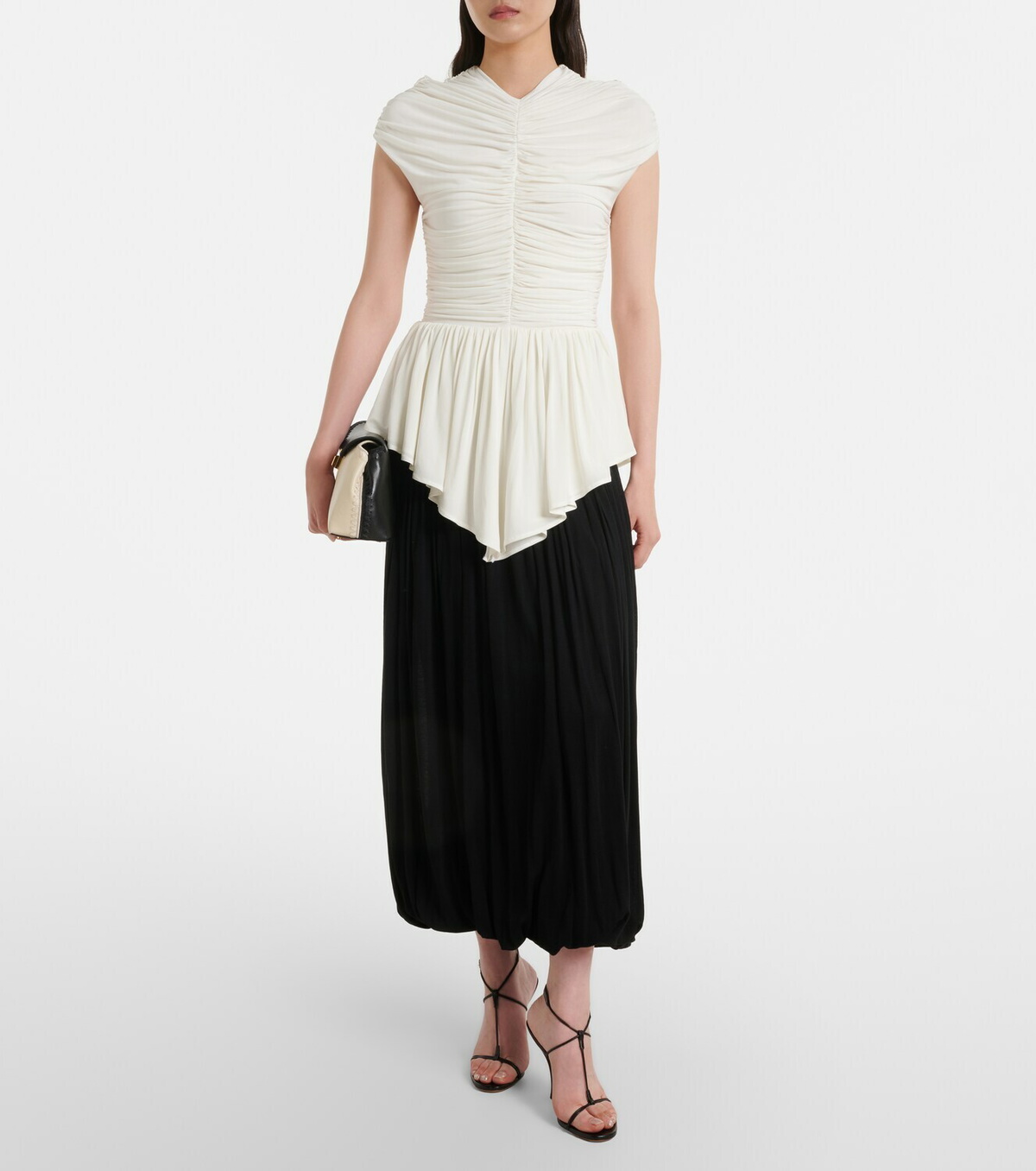 Tove Gabor ruched jersey top