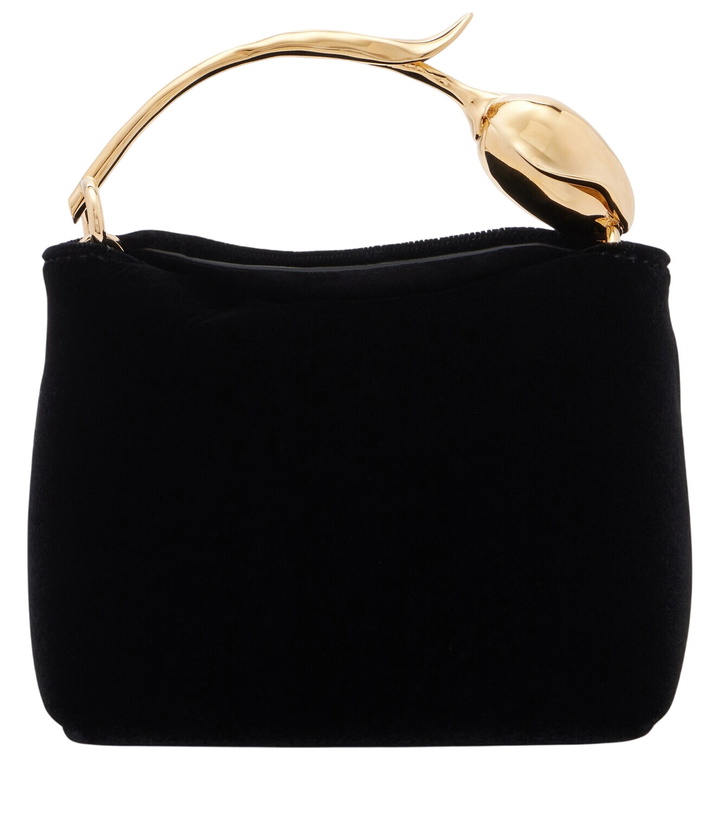 Photo: Erdem Bloom Micro velvet top-handle bag
