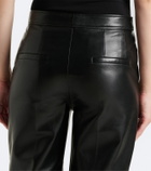 Dorothee Schumacher Leather flared pants