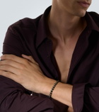 David Yurman Spiritual 18kt gold bracelet with bloodstones and diamonds
