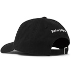 Palm Angels - Logo-Print Cotton-Twill Baseball Cap - Black