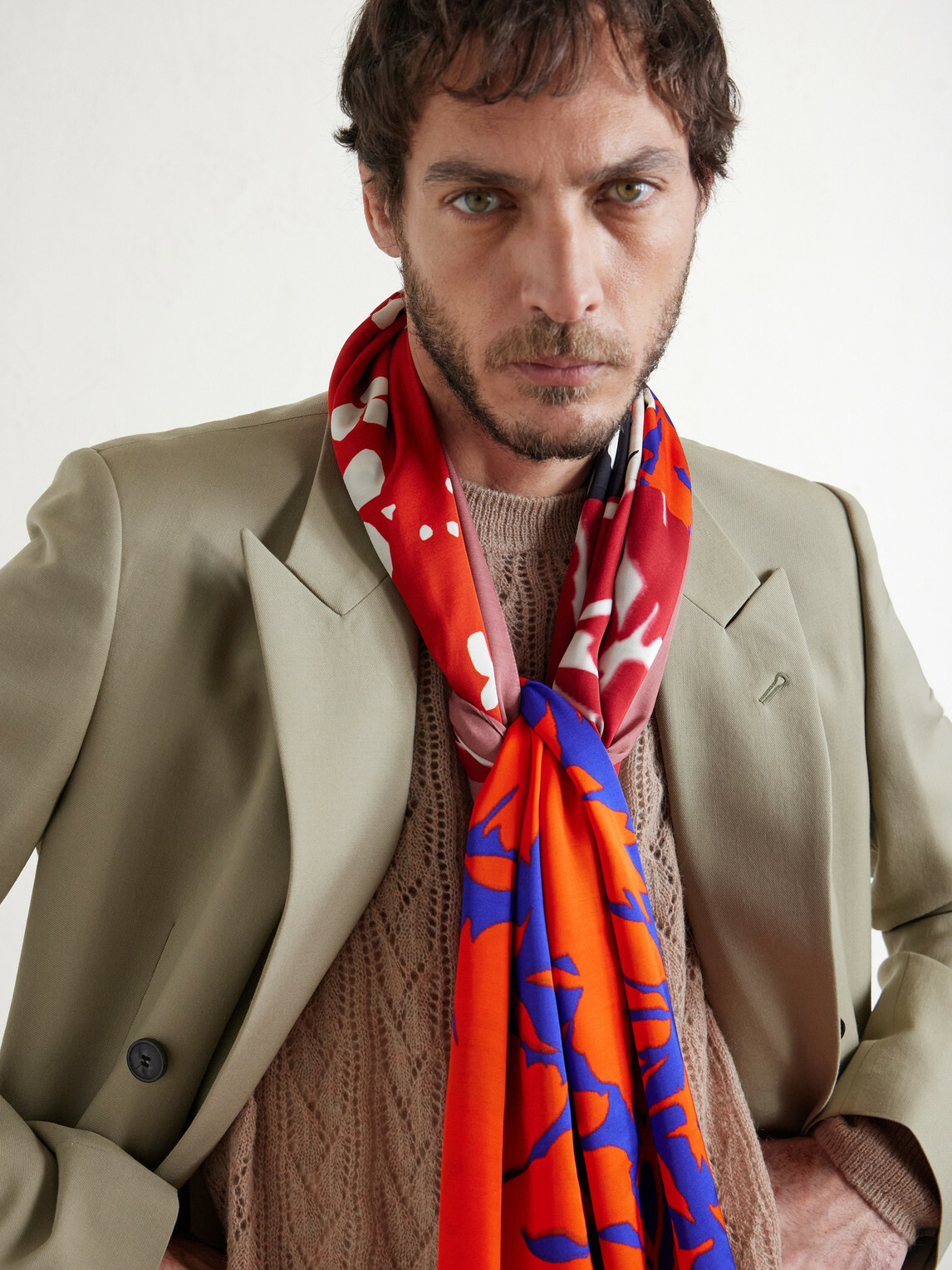 Dries Van Noten - Floral-Print Satin Scarf