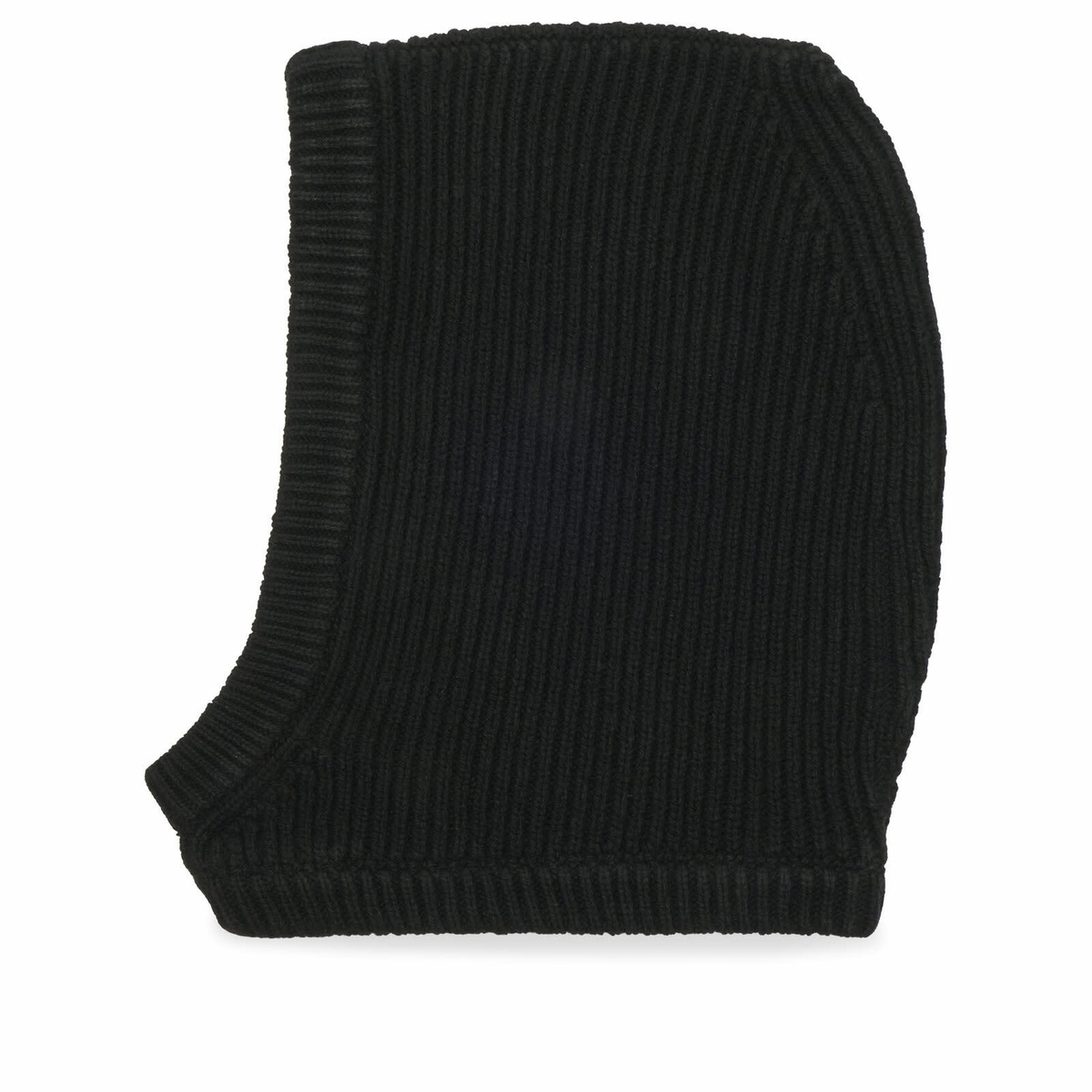 Rick Owens Women's Ribbed Hood in Black 
