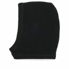 Rick Owens Women's Ribbed Hood in Black 