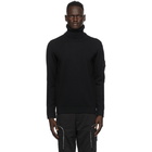 Stone Island Shadow Project Black Wool Turtleneck