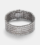 Suzanne Kalan 18kt white gold bracelet with diamonds
