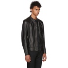 Belstaff Black Leather V-Racer Jacket
