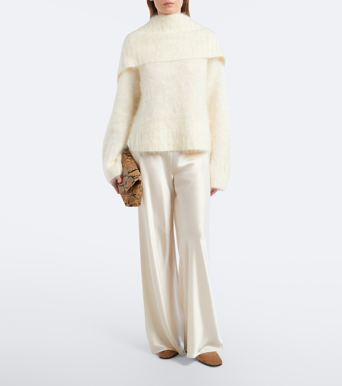 Joseph Belper caped cashmere sweater
