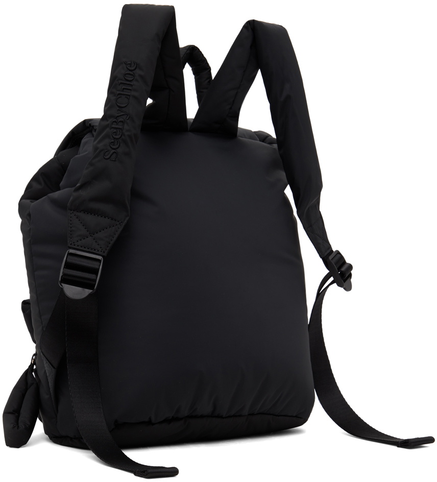 See by Chloé Black Joy Rider Backpack