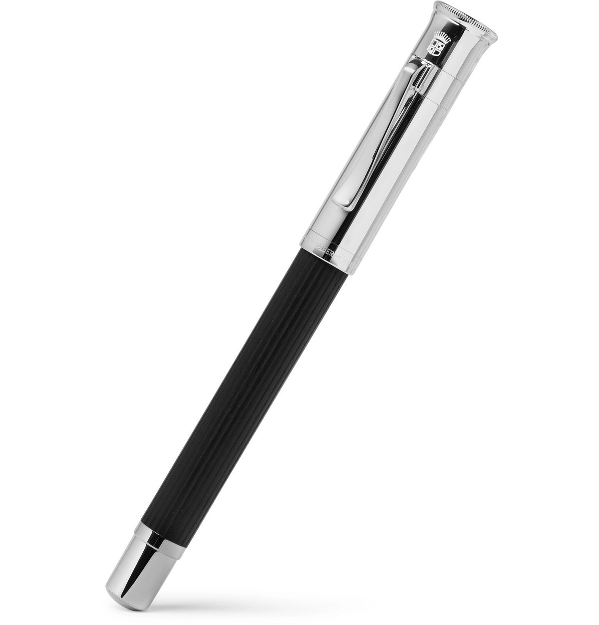 Graf von Faber-Castell - Ebony and Platinum-Plated Rollerball Pen - Black