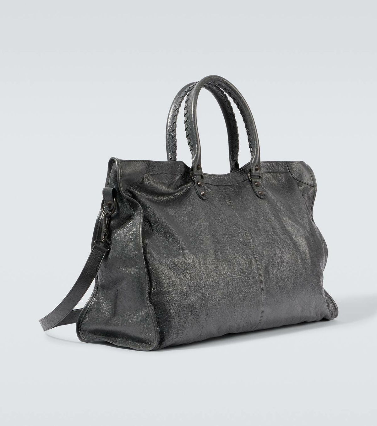 Balenciaga Le City leather duffel bag