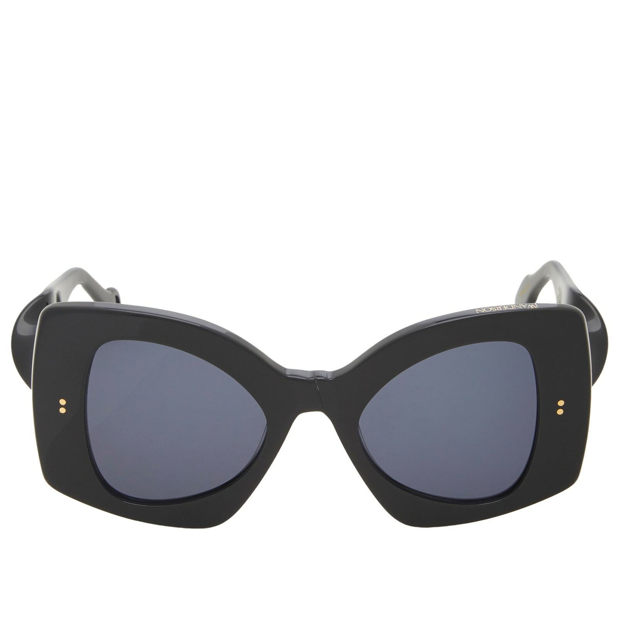 JW Anderson Women's Twister Sunglasses in Black 