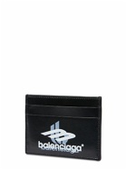 BALENCIAGA - Square Leather Card Holder