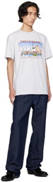 Alexander Wang Gray NY Skyline T-Shirt