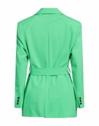 Msgm Womens Blazer in Green