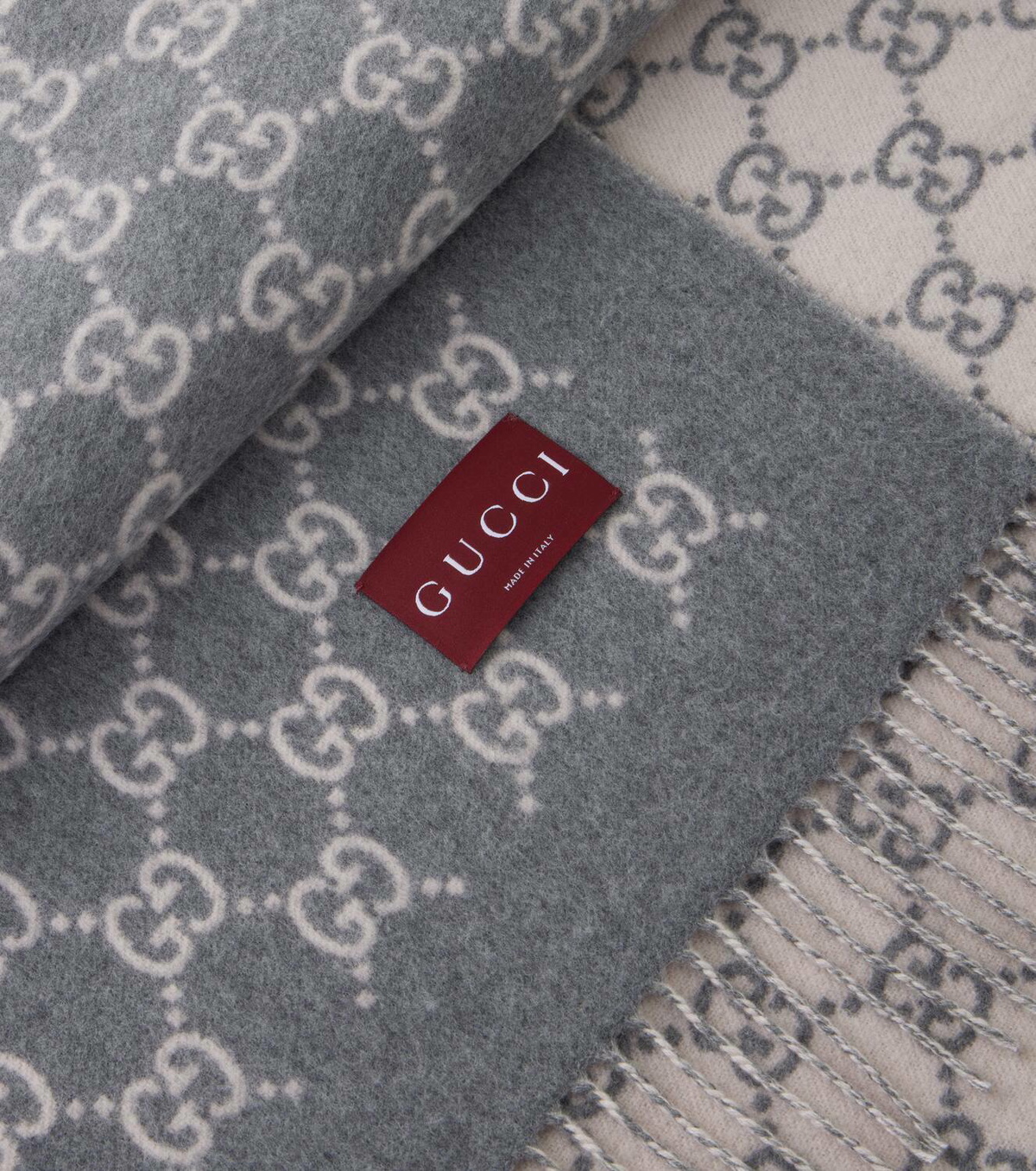 Gucci GG wool and cashmere blanket