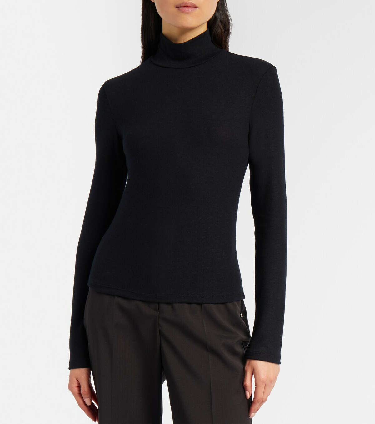 Leset Lauren turtleneck jersey top