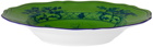 Ginori 1735 Green Oriente Italiano Soup Plate