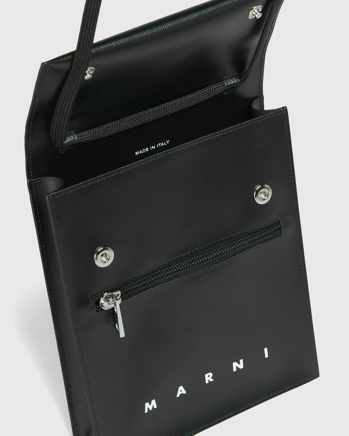Marni SHOPPING BAG Black Mens Messenger & Crossbody Bag
