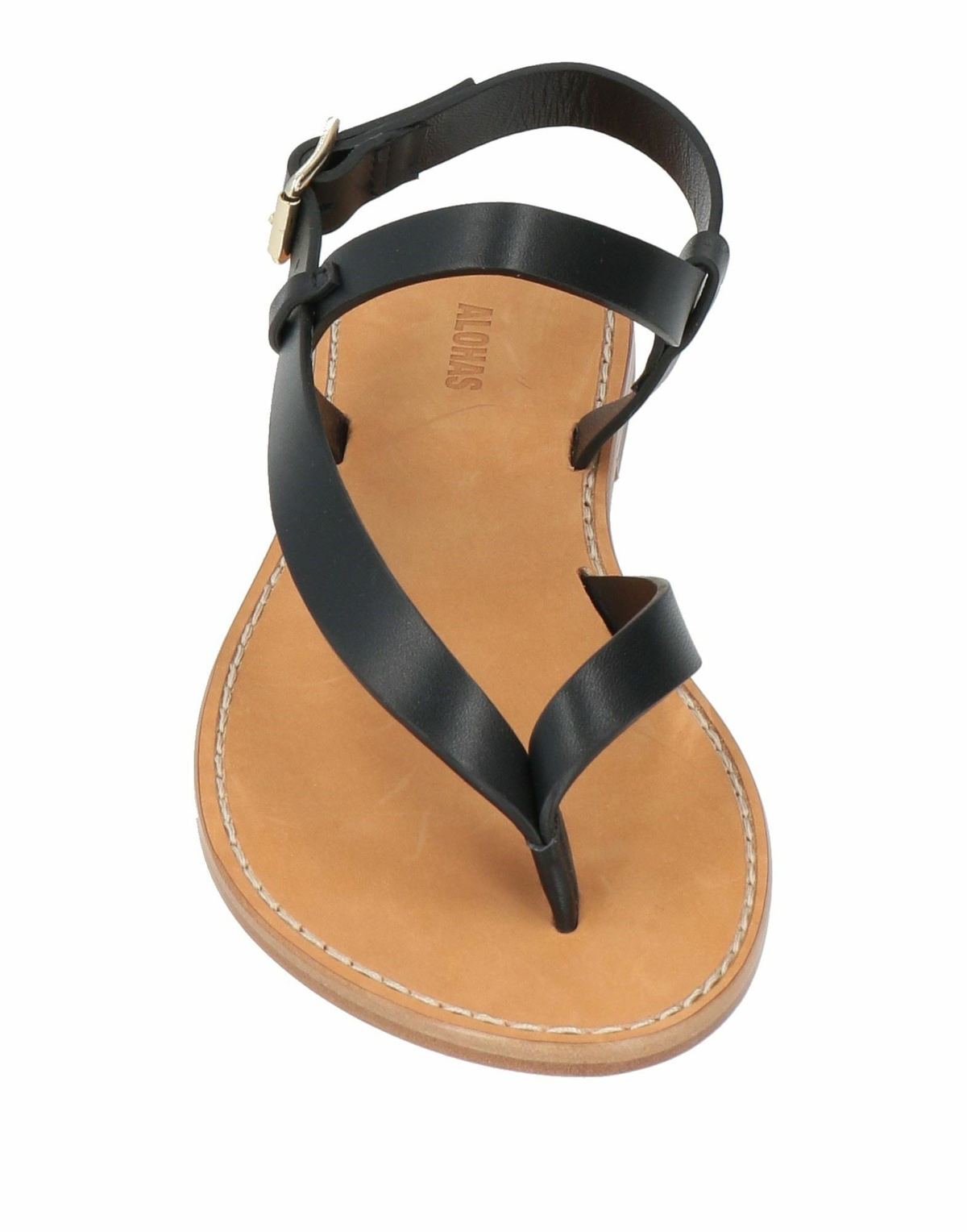Alohas Womens Thong sandal in Black