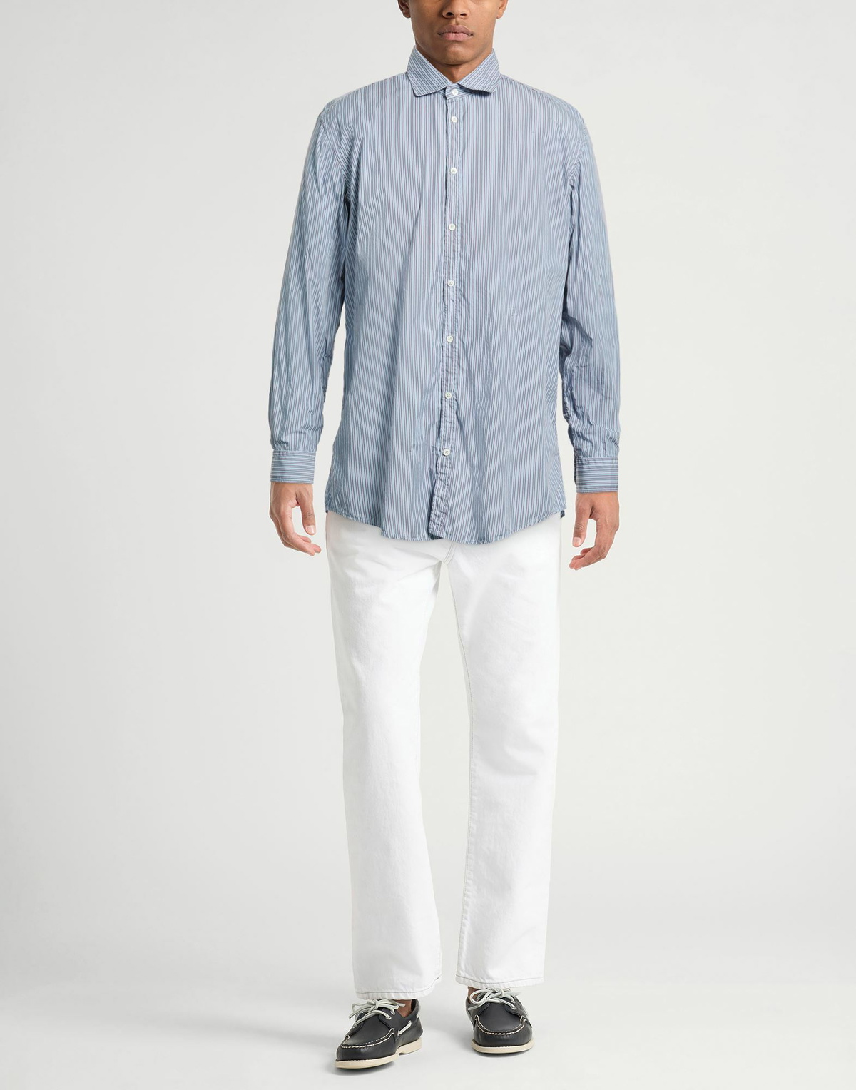 Massimo Alba Mens Shirt in Sky blue