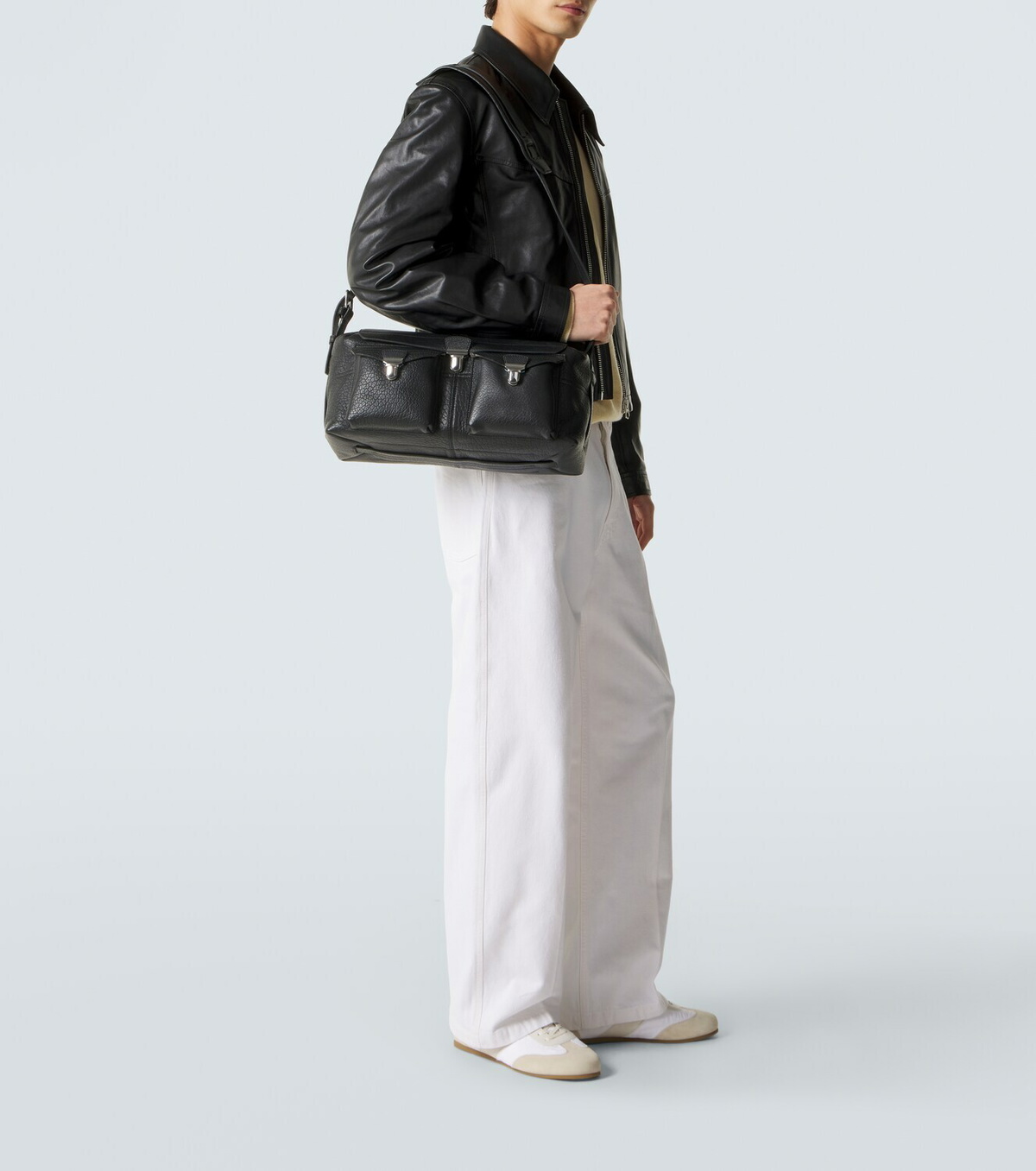 Lemaire Soft Gear leather shoulder bag