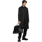 Givenchy Black Patch Trench Coat