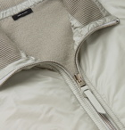 TOM FORD - Slim-Fit Merino Wool and Padded Nylon Jacket - Neutrals