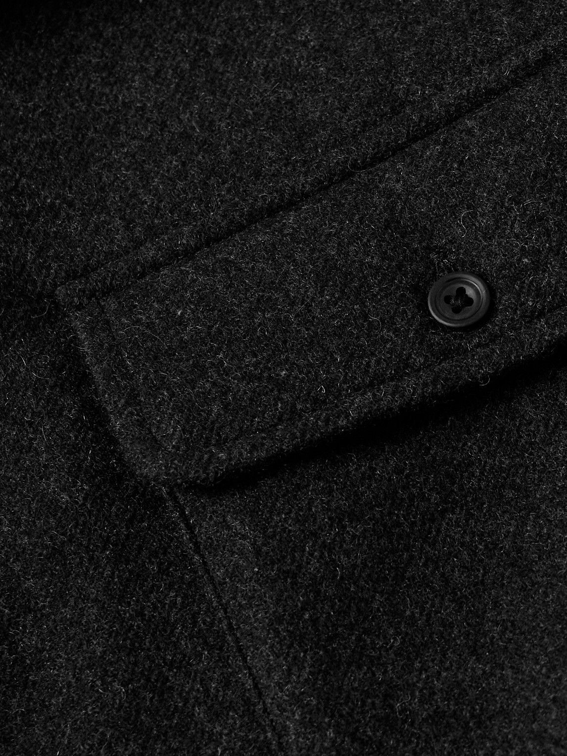 Kaptain Sunshine - C.P.O Brushed Cashmere-Flannel Shirt Jacket