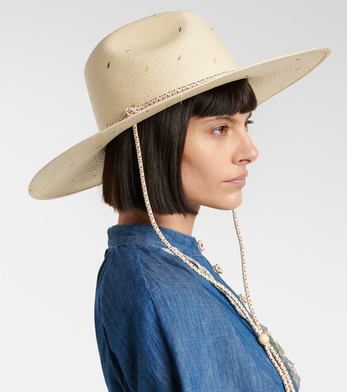 Zimmermann Straw cowboy hat