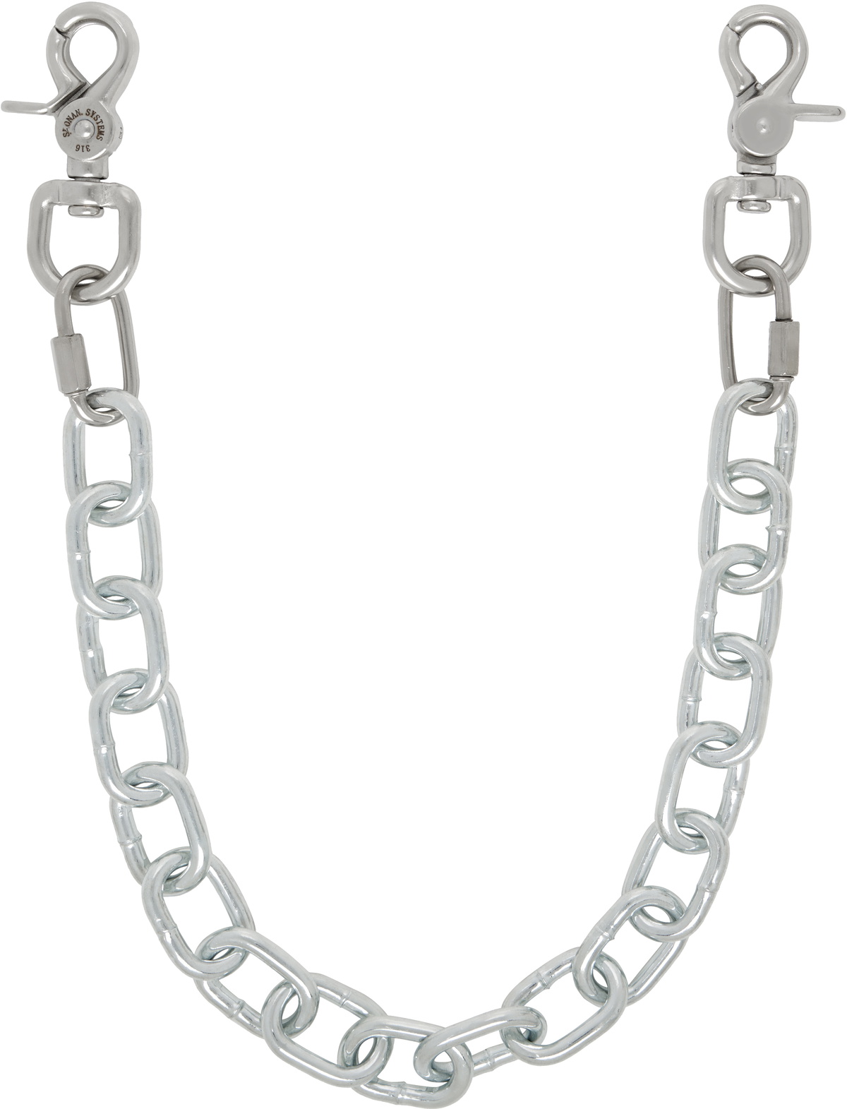 Apartment 1007 Silver #2/0 PL Wallet Chain