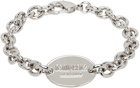 Dsquared2 Silver D2 Tag Chain Bracelet