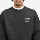 Drôle de Monsieur Men's Not From Paris Madame Crew Sweat in Black