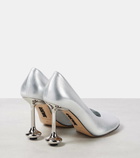 Loewe Toy metallic leather pumps
