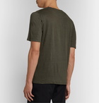 120% - Slub Linen T-Shirt - Green