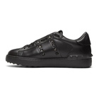 Valentino Black Valentino Garavani Rockstud Untitled Sneakers