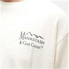 Manastash Men's Long Sleeve Hemp Camper T-Shirt in Natural
