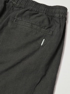 Folk - Assembly Slim-Fit Straight-Leg Cotton-Canvas Trousers - Gray