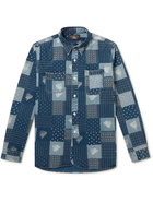 RRL - Printed Denim Shirt - Blue