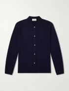 Officine Générale - Gareth Wool and Cashmere-Blend Cardigan - Blue