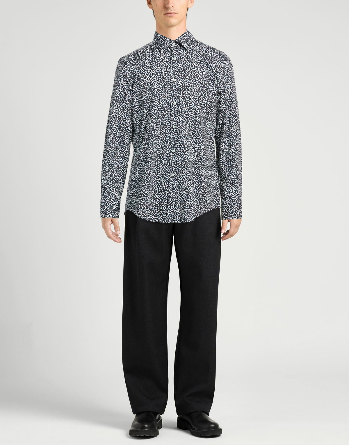 Boss Mens Shirt in Navy