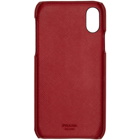 Prada Red Fish iPhone X Case