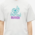 Butter Goods Men's Heart T-Shirt in Cement