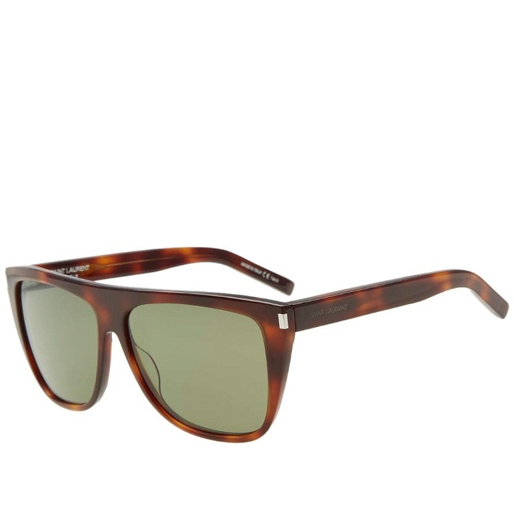 Photo: Saint Laurent SL 1 Sunglasses Brown