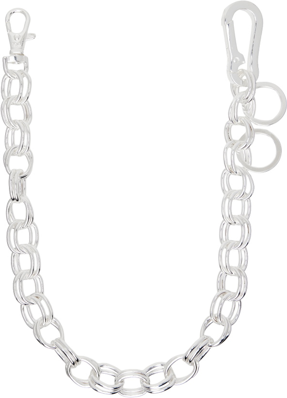 Photo: Martine Ali Silver Aria Wallet Chain Keychain